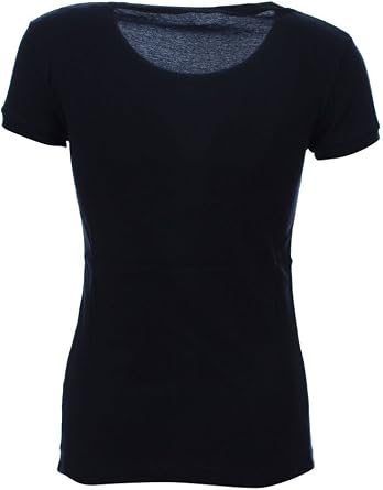 Petit Bateau Short Sleeve top 34681 Noir XS Women