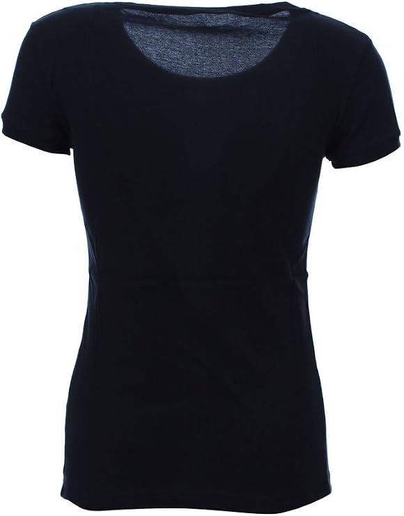 Petit Bateau Short Sleeve top 34681 Noir XS Women