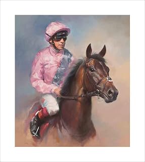 Too Darn Hot & Frankie Dettori – by Jacqueline Stanhope. A signed and numbered limited edition print on 330gsm fine art paper.