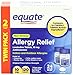 Equate - Allergy Relief, Loratadine 10 mg, 120 Tablets (Compare to Claritin)