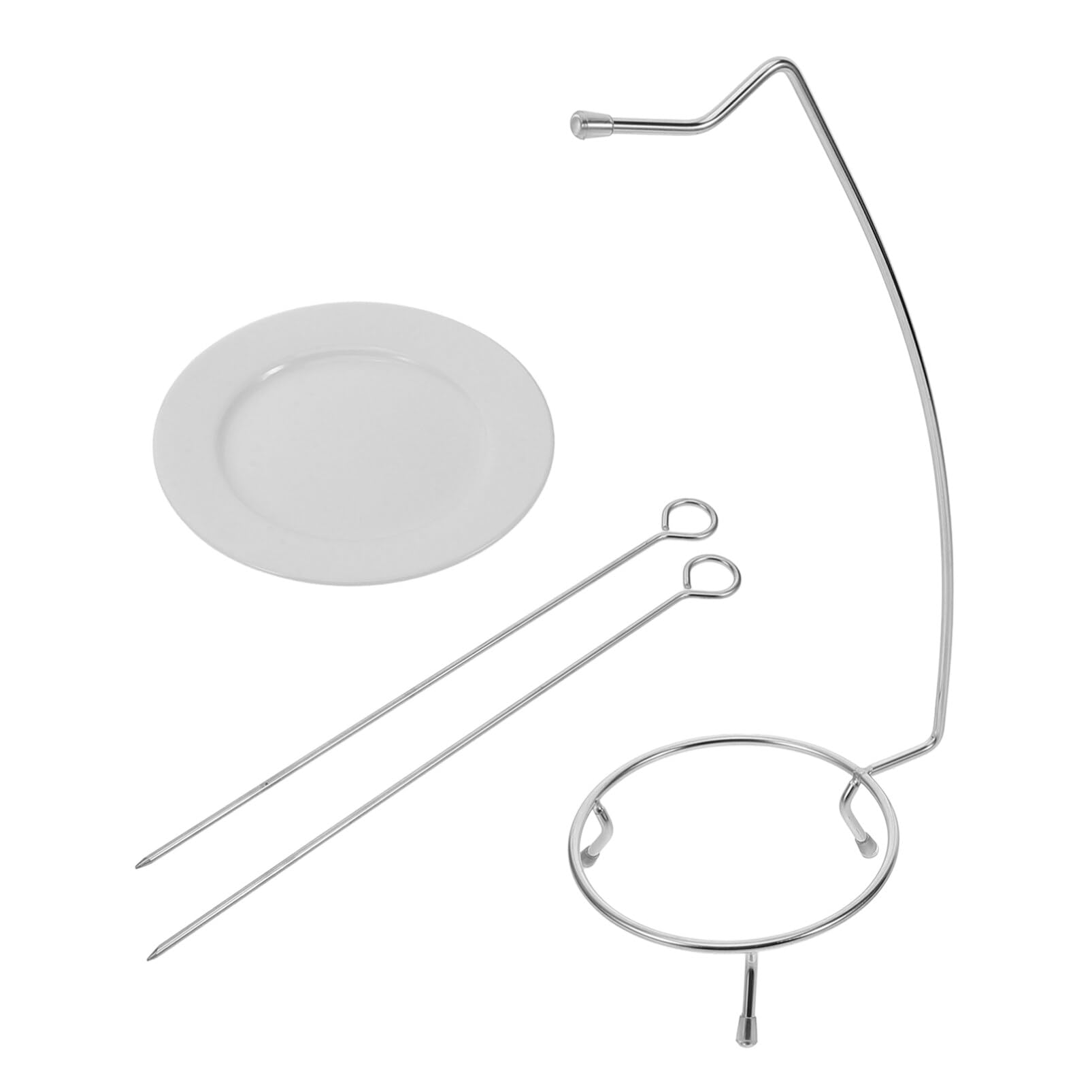 VANZACK Grilling Skewers for Kabobs Kebob Rack Stainless Steel Skewers Bbq Tool