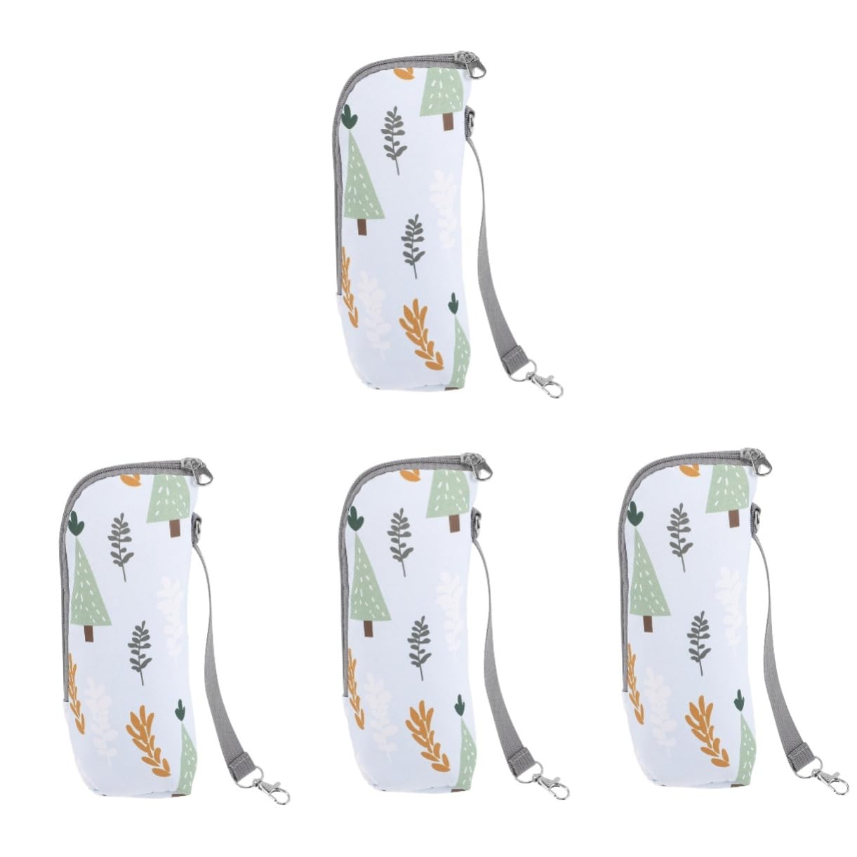 ibasenice 4piezas Bolsa Térmica para Biberones Portátil Aislamiento para Leche Materna para Bebés y Paseos