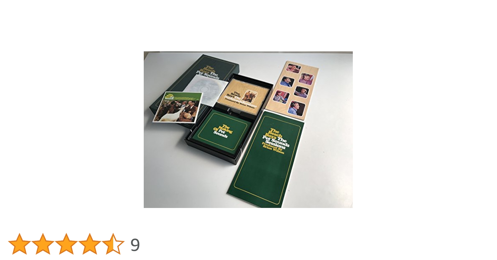 希少　ビーチ・ボーイズ/ペット・サウンズ・セッションズ　国内仕様 4CDボックス Amazon.co.jp: The Pet Sounds Sessions: ミュージック