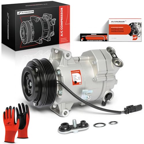 Image of A-Premium Air Conditioner AC Compressor with Clutch