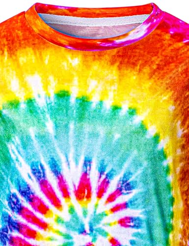 Disfraz Hippie Infantil 60s 70s 5 Piezas para Niños miniatura 7