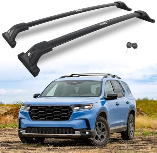 330lbs Roof Cross Bars Fit for 2023-2026 Honda Pilot Except LX EX...