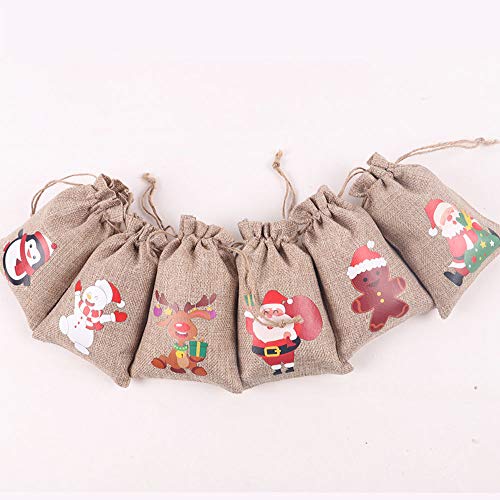 Feliciay 24 Pz Sacchetti Regalo con Coulisse