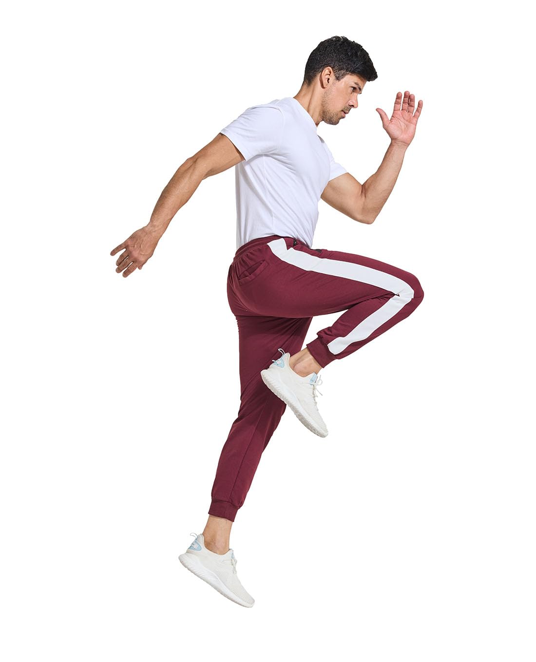 JustSun Jogginghose Herren mit Reißverschluss Taschen