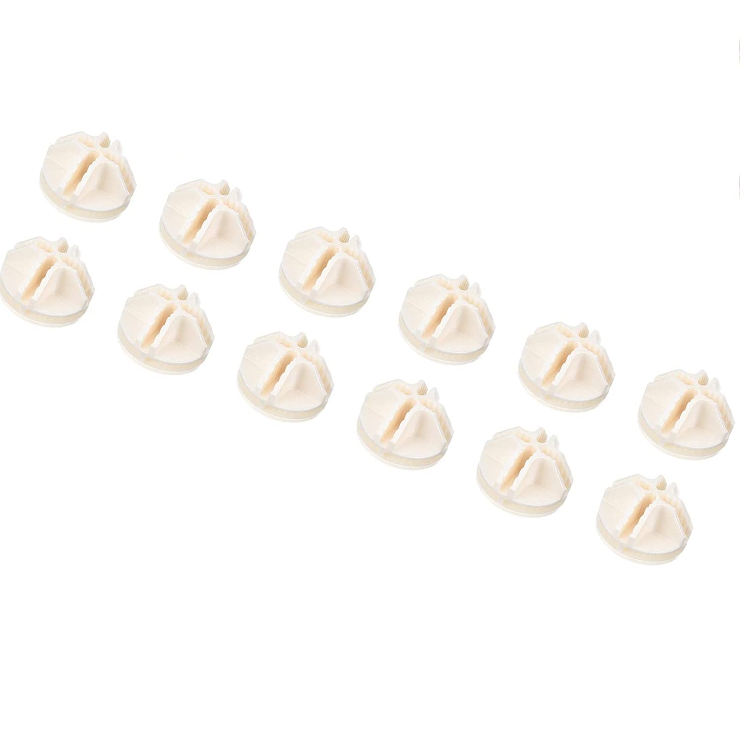 Buy Namvo12Pcs Wire Cube Plastic Connectors White, Interlocking