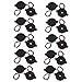 Aexit 20Pcs DC Security & Surveillance 1-30V 12V 2-Wired 85dB Sound Passive Electronic Buzzer Horns & Sirens Alarm Black