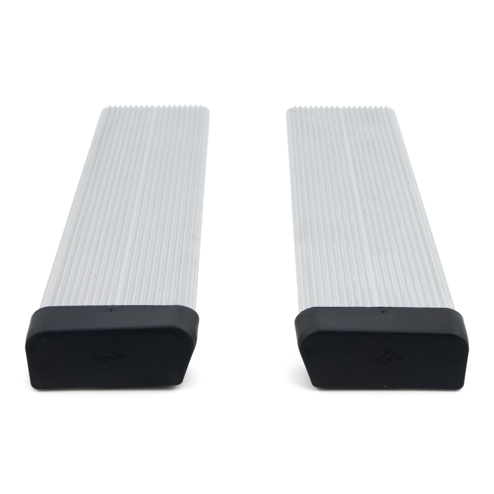 Sturdy Built (Pair) Aluminum Boat Trailer Round Fender Mount and Step Pad with Caps