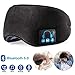 Produktbild Bluetooth Schlafaugenmaske Kopfhörer, 5.0 Kabellose Bluetooth Kopfhörer Music Travel Sleeping Headset mit Eingebauten Lautsprechern Mikrofon Freisprecheinrichtung zum Schlafen