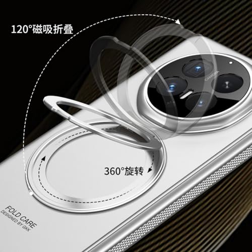 Coque HONOR Magic V6 en titane avec protège-écran et support bague - 3