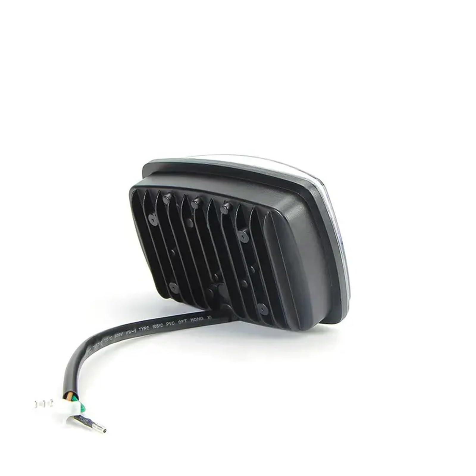 Moto LED Faro Faro Refitting Moto RGB Angel | 1 pz 4 "quadrato per faro a LED per RGB Angel Eye lampada da lavoro per auto gruppo luci per moto impermeabile