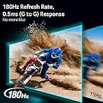 Acer Nitro 34 Inch UWQHD 3440 x 1440 1000R Curved PC Gaming Monitor | AMD FreeSync Premium | Up to 180Hz Refresh | Up to 0.5ms | AdobeRGB 90%| Delta E<2 | 1 DP 1.2 & Two HDMI 2.0| EDA343CUR V3bmiippx - Image 3