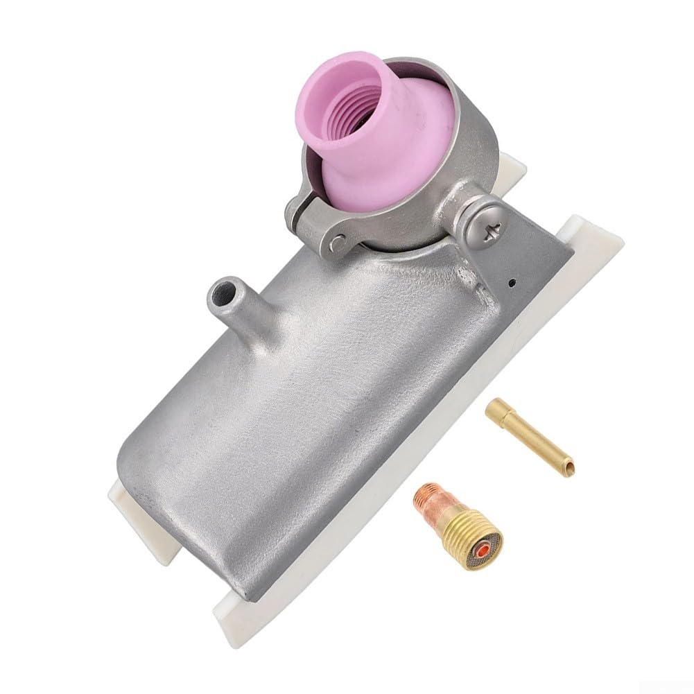 Escudo de soldadura de titanio de 90 grados TIG cubierta de 1/8 pulgadas para difusor de gas argón para forja para herrero trabajo de metal proyectos de bricolaje