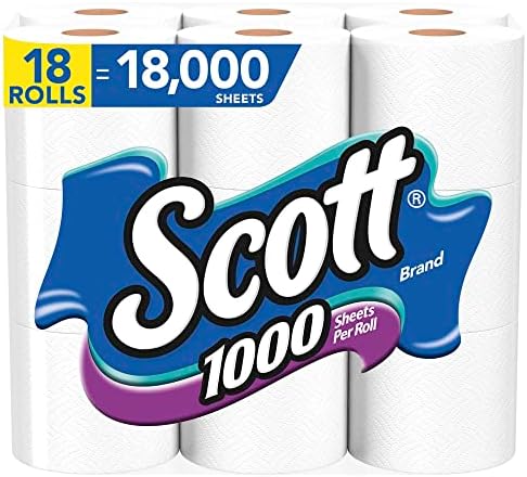 Amazon.com: Scott, Bath Tissue, 18 Count : Health & Household