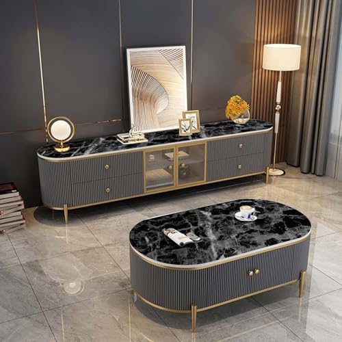 Image of WALLMATE Marble Wallpaper Self Adheisve Marble Wallpaper Waterproof Countertop Furniture Kitchen Marble Sticker (Black Marble, 24x60 Inch)