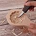 Omninmo Wood Carving Tools, Wood Detail Knife Chip Knife Hook Knife Wood Whittling Kit for Beginners Woodworking