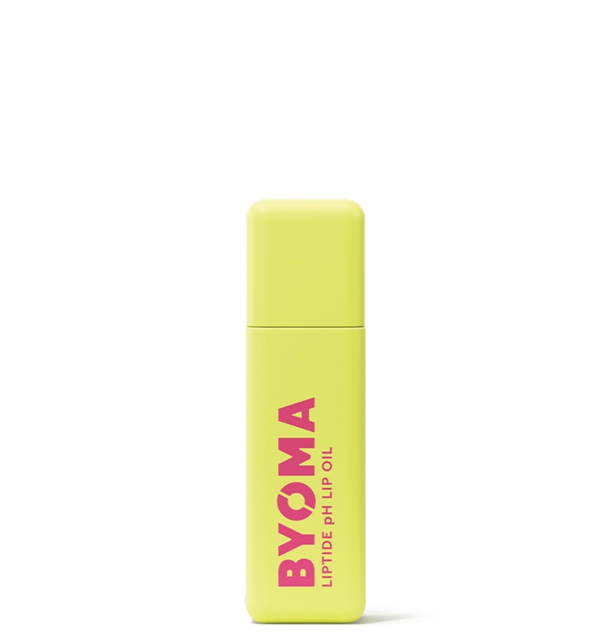 BYOMA Liptide pH Lip Oil (5ml) Glossy, Non-Sticky Gloss with pH Adaptive Tint - Reduces the Appearance of Fine Lines - Softens, Plumps, Hydrates