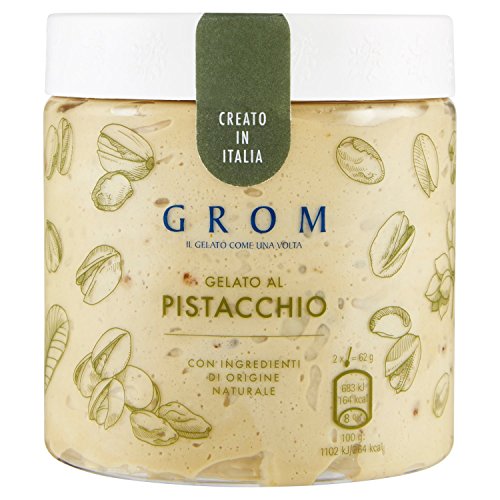 Grom Gelato al Pistacchio del Mediterranero, Vaschetta da 289g (Surgelato)