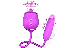 Rose Sex Stimulator for Women: 4-in-1 Ecstasy Machine