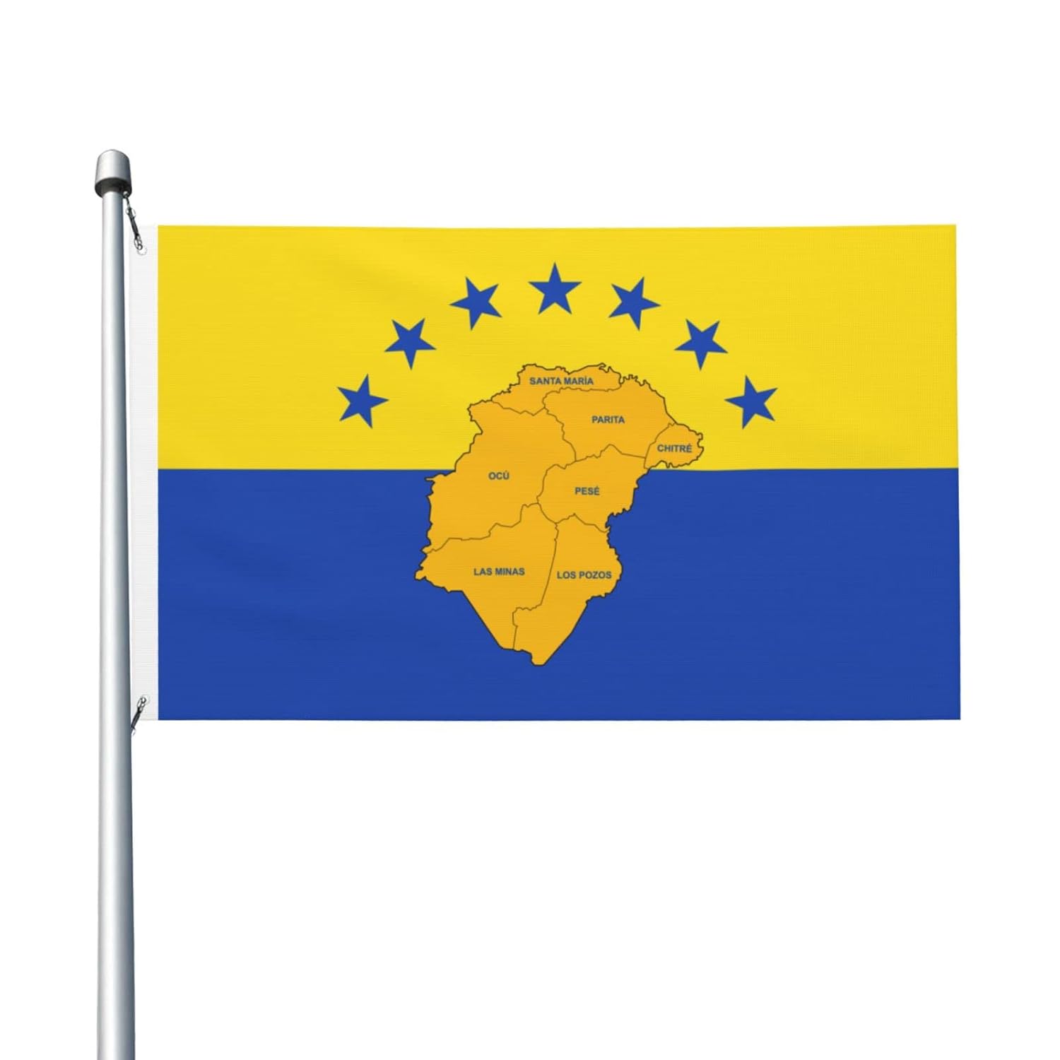 Bandera De La Provincia De Herrera Bandera multifuncional con