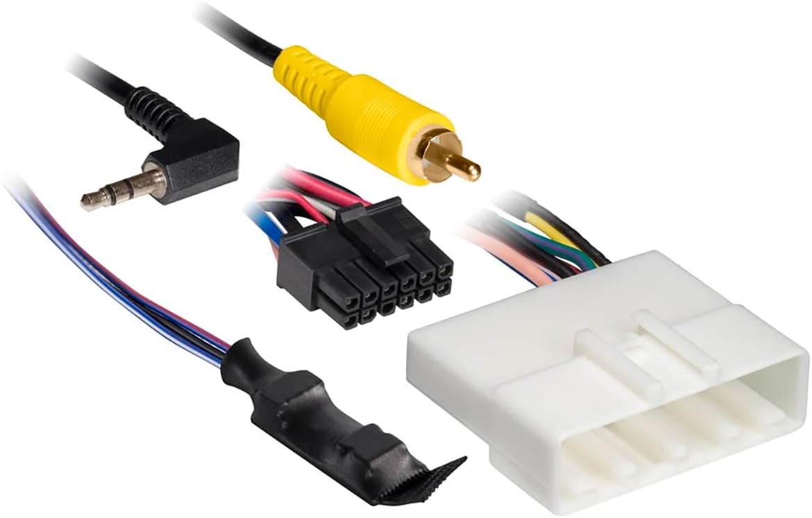 Axxess Integrate by Metra 4.3 inch Display Harness for Nissan 2010-Up, Backup Camera Retention, Steering Wheel Control Compatible