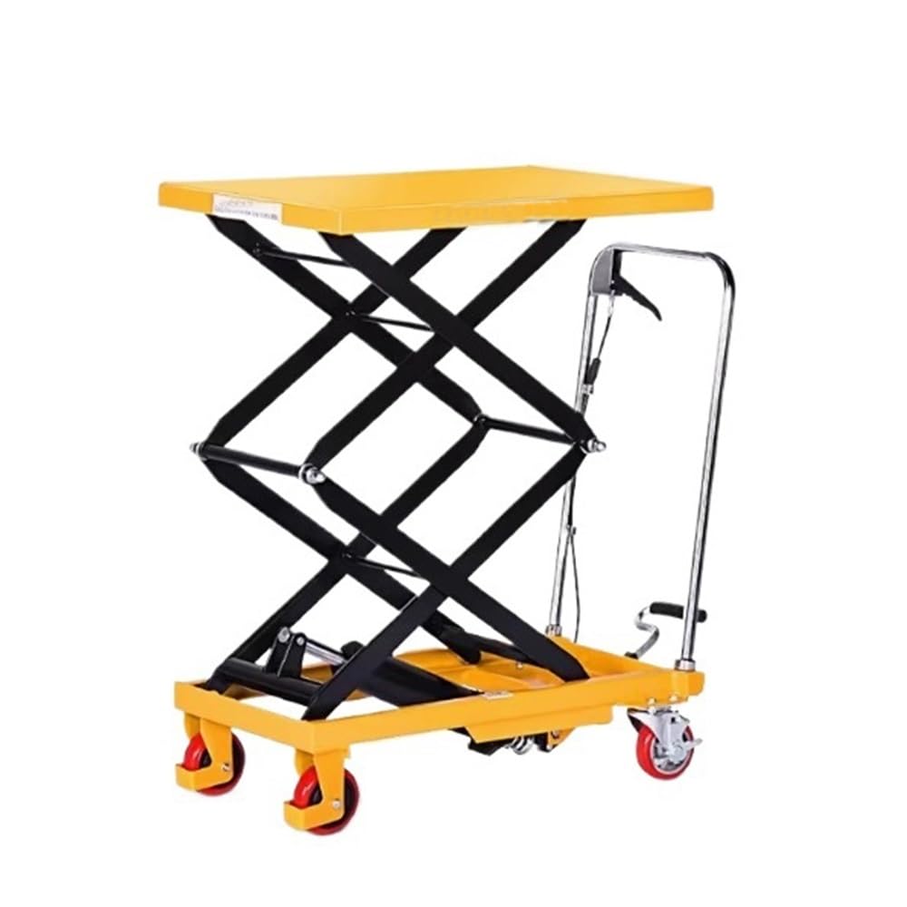 Cargo Lift Hydraulic Lifting Platform Cart Mobile Small Lift Flatbed