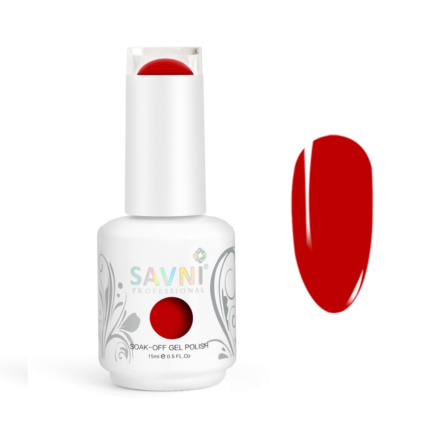 Savni Professional Color Gel Nail Gel Polish UV/LED Cured Manicure Set 15ml (Peacock Blue)