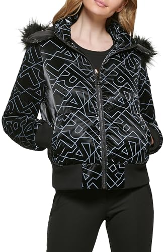 KARL LAGERFELD Paris Women's Short Puffer2