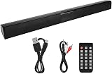 Eboxer Haut-Parleur Bluetooth V4.0 sans Fil Barre de Son Radio FM 4 ohms * 5W Support Carte TF/USB/Audio 3,5 mm