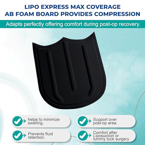 Max Coverage Abdominal Definer Foam Board Black3