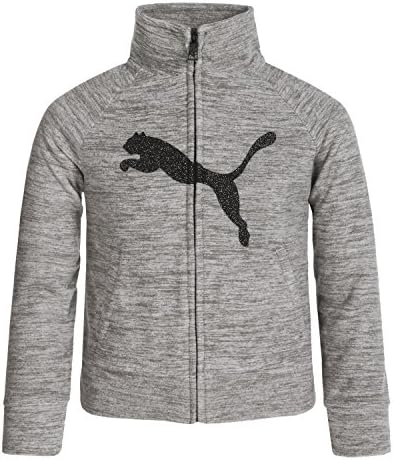 Puma Girls Jacket Space Dye Zip Up Sweatshirt