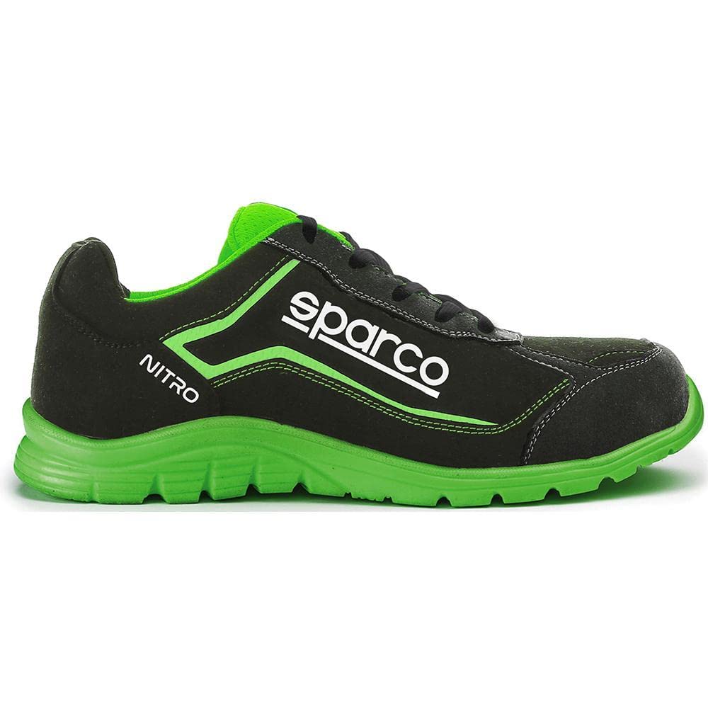 Sparco Teamwork Scarpa Antinfortunistica da Lavoro - Bassa per Uomo E Donna - Nitro - S3 SRC