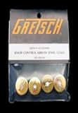 Fender Gretsch Gold Arrow Jewel Guitar Knobs - Set of 4