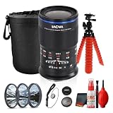 Venus Optics Laowa 65mm f/2.8 2X Ultra Macro APO Lens for Fujifilm X | APS-C Macro Lens, 2:1 Magnification, APO Optics, Internal Focus (VE6528FX) + Tripod + Cleaning Kit + More (7pc Bundle)