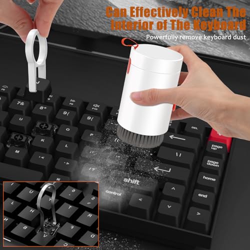 Kit de Nettoyage Électronique 20 in1, Nettoyant Ordinateur PC Clavier et Ecran Multifonctionnelle, Brosse de Nettoyage de Fente Clavier Portable pour Tablette, Téléphones, Écouteurs, Appareils Photo – Image 5