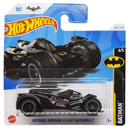 Hot Wheels - Arkham Knight Batmobile - Batman 4/5 - HTB22 - Short Card - DC...