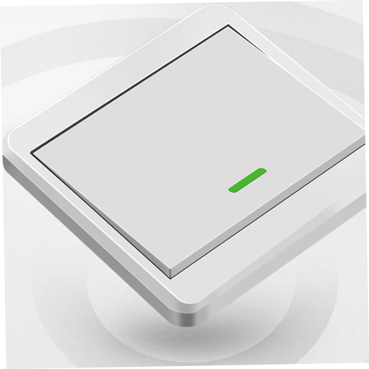 Interruptor de luz, 1 Juego de interruptor de luz de baño inalámbrico, interruptor de Sensor de luz, interruptor de luz de atenuación, interruptor de luz de ventilador, interruptor de atenuación Wifi