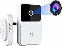 Campainha e Interfone Residencial Com Wi-Fi Câmera e Áudio Bidirecional | Visão noturna, sensor de movimento e notificações. Ideal para monitorar entradas e visitantes