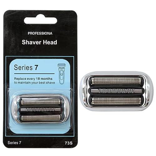 73S 7020s, 7025s, 7085cc, 7027cs Electric Shaver Replacement Head w/Plastic Sealed Packaging for Br-aun Series 5/6 Br-aun Shaver 50-R1000s/50-B1300s/50-R1320s/50-R1300s/ 50-M4000cs/50-M4200cs