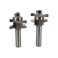 Vista 1 de Whiteside 6005 Tradicional Stile & Rail Set 7/8CL 1/2SH 2FL