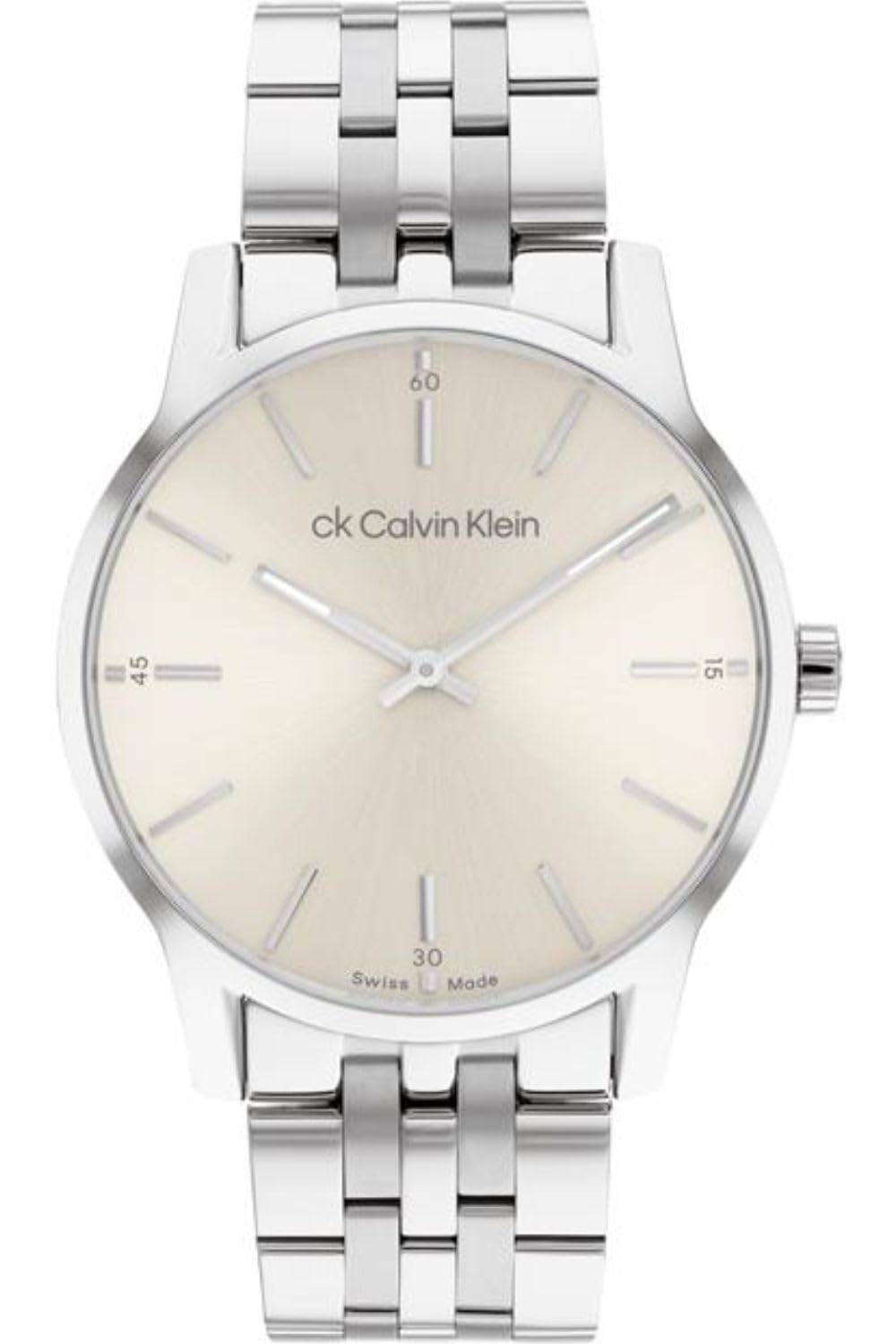 Calvin KleinUNISEX'S QUATRZ STAINLESS STEEL SWISS WATCH