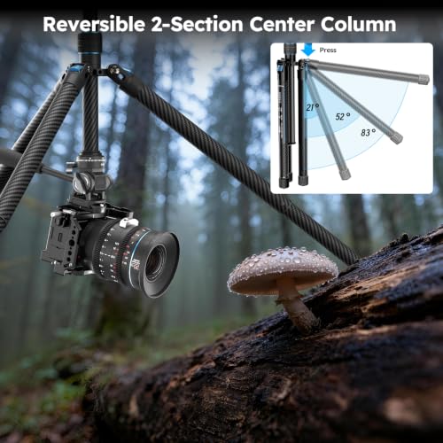 Image of SIRUI 61 inch /155cm Carbon Fiber Camera Tripod with Fluid Head