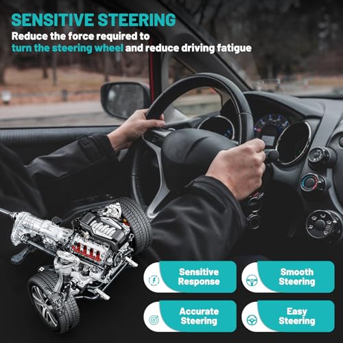 image for Farrme 20-61607 Power Steering Pump with Pulley Reservoir Assembly Fit