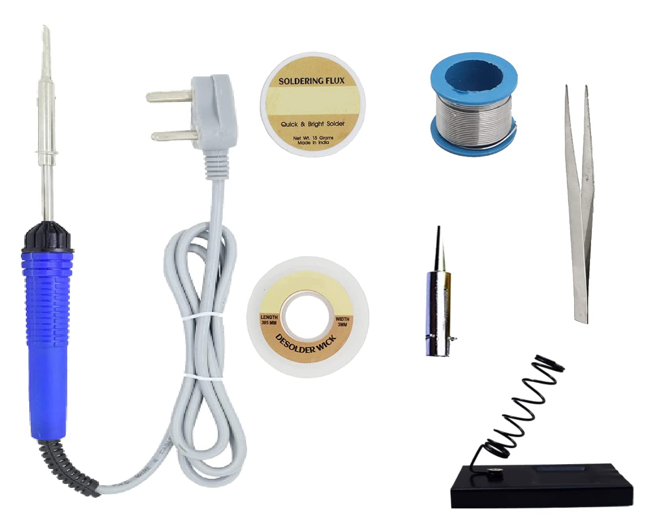 See full amazon price history chart for Aldeco Soldering Iron Kit, (7 in 1) Full Set 25W 110V Soldering Welding Iron Kit With Soldering Blue Iron, Wire, Flux, Wik, Stand,Tweezer, Bit. Aldeco Soldering Iron Kit, (7 in 1) Full Set 25W 110V Soldering Welding Iron Kit With Soldering Blue Iron, Wire, Flux, Wik, Stand,Tweezer, Bit. (B0C197QM1G) Amazon Price History, Amazon Price Tracker