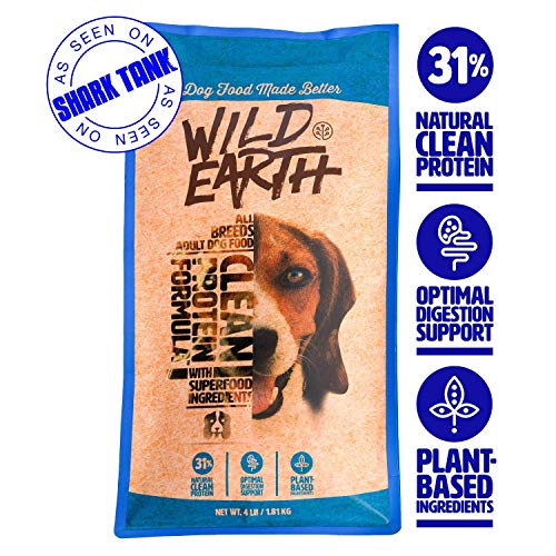 Wild Earth Vegan High Protein Formula Dry Dog Food (4-lb)