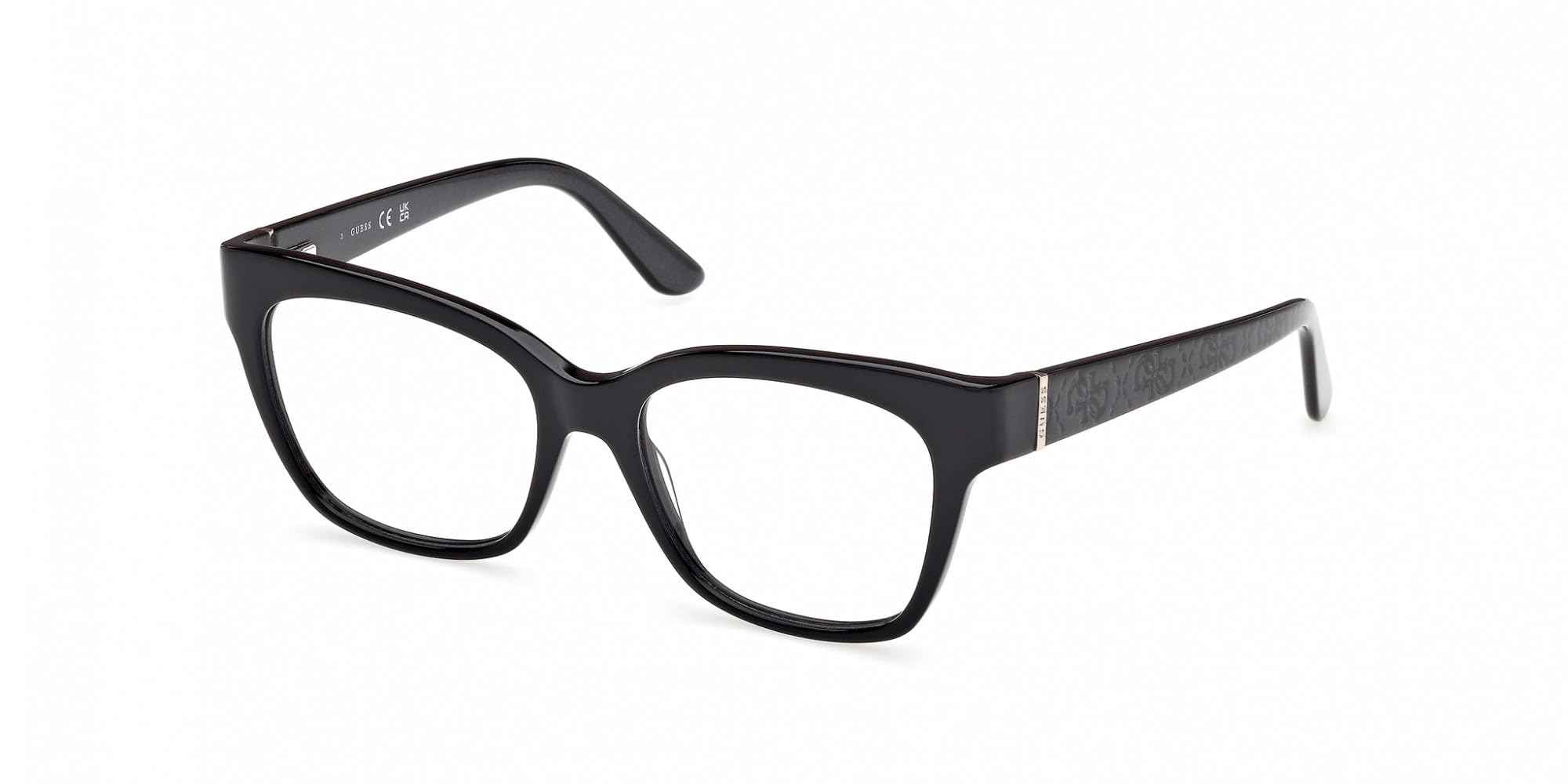 Guess Black Square Optical Frame - Female - Glasses - 53 Mm - Accessories