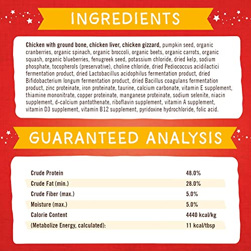 Stella & Chewy’s Freeze-Dried Uncooked Marie’s Magical Dinner Mud – Protein Wealthy, Grain Free Canine & Pet Meals Topper – Cage-Free Rooster Recipe – 7 oz Bag Stella & Chewy’s Freeze-Dried Uncooked Marie’s Magical Dinner Mud – Protein Wealthy, Grain Free Canine & Pet Meals Topper – Cage-Free Rooster Recipe – 7 oz Bag
